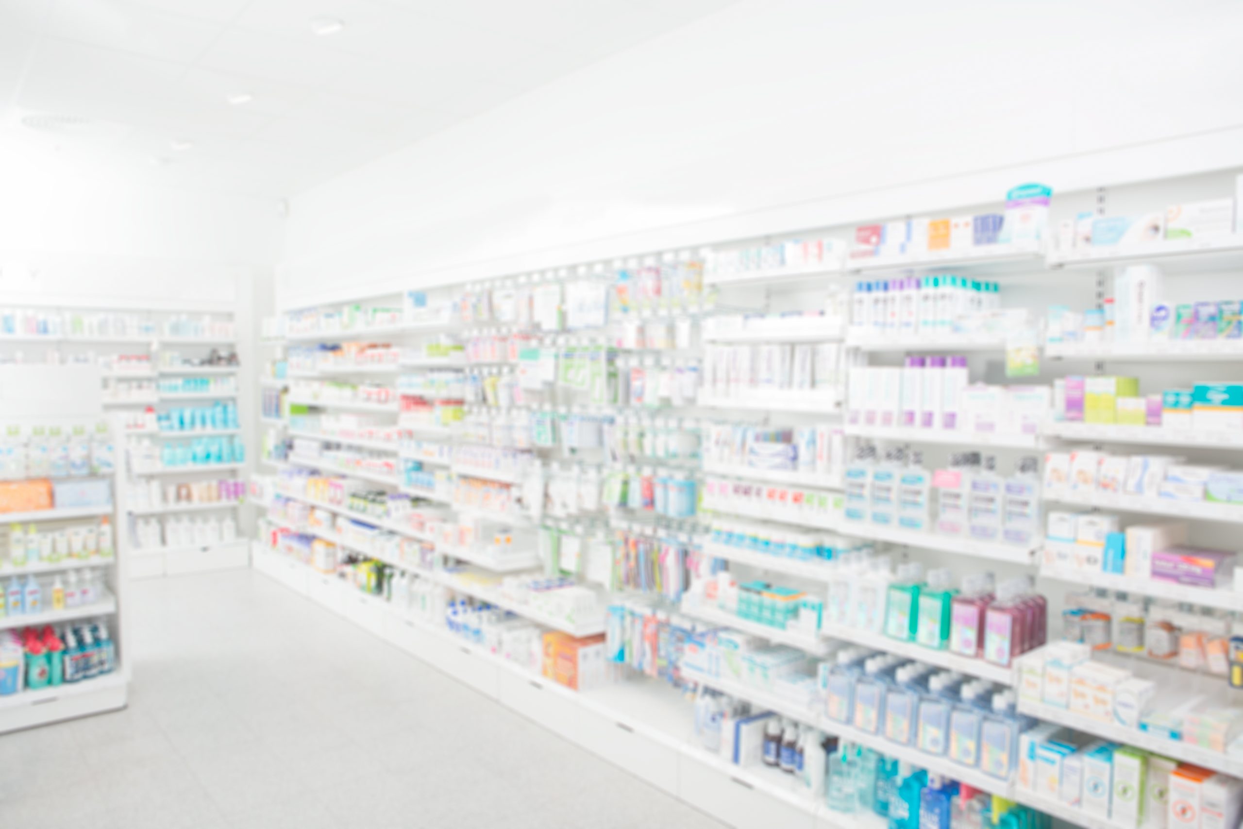 Pharmacy,Interior,With,Blurred,Background